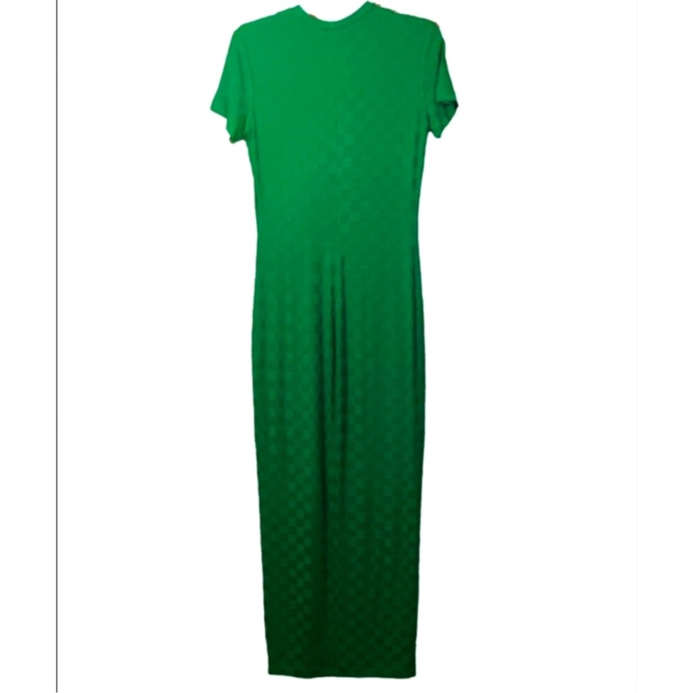 AMANDA UPRICHARD LONG GREEN DRESS ! - Picture 5 of 6
